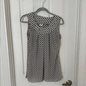 Sleeveless Geometric Print Top by Cabi